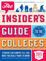 The Insider's Guide to the Colleges, 2015: Students on Campus Tell You What You Really Want to Know, 41st Edition