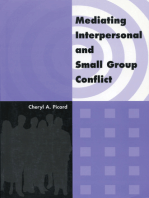 Mediating Interpersonal and Small Group Conflict