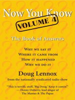 Now You Know, Volume 4: The Book of Answers