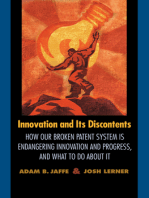 Innovation and Its Discontents: How Our Broken Patent System is Endangering Innovation and Progress, and What to Do About It