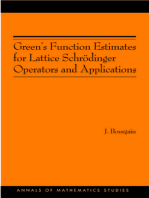 Green's Function Estimates for Lattice Schrödinger Operators and Applications