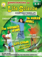 Jumpstarters for Life Science, Grades 4 - 8