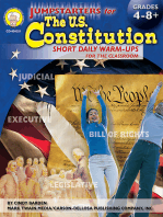 Jumpstarters for the U.S. Constitution, Grades 4 - 8: Short Daily Warm-ups for the Classroom