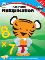 I Can Master Multiplication, Grades 3 - 4