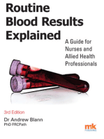 Routine Blood Results Explained 3/e: A guide for Nurses & Allied Health Professionals