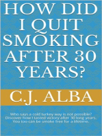 How Did I Quit Smoking After 30 Years?