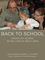 Back to School: Jewish Day School in the Lives of Adult Jews