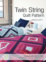 Levitt Twin String Quilt Pattern