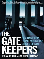 The Gatekeepers: Lessons from prime ministers’ chiefs of staff