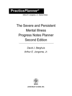 The Severe and Persistent Mental Illness Progress Notes Planner