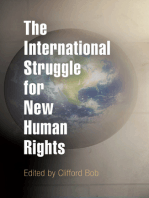 The International Struggle for New Human Rights