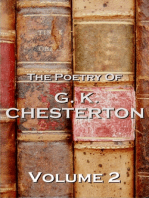 The Poetry Of GK Chesterton Volume 2