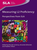 Measuring L2 Proficiency: Perspectives from SLA