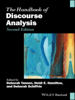 The Handbook of Discourse Analysis