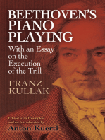 Beethoven's Piano Playing: With an Essay on the Execution of the Trill