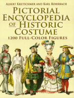 Pictorial Encyclopedia of Historic Costume: 1200 Full-Color Figures