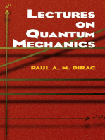 Lectures on Quantum Mechanics