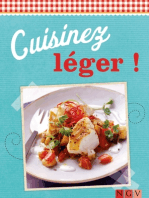 Cuisinez léger !: Des recettes variées pour tous les jours