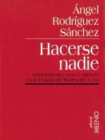 Hacerse nadie: Sometimiento, sexo y silencio en la España de finales del siglo XVI