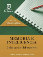 Memoria e inteligencia. Guías para los laboratorios