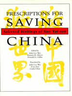 Prescriptions for Saving China