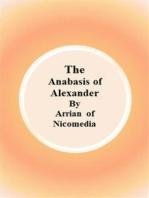 The Anabasis of Alexander