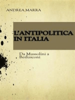 L'antipolitica in italia: da mussolini a berlusconi