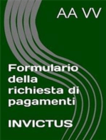 Formulario richiesta pagamenti