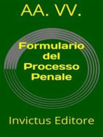 Formulario del Processo Penale