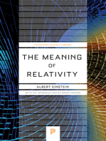 The Meaning of Relativity: Including the Relativistic Theory of the Non-Symmetric Field - Fifth Edition