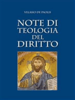 Note di teologia del diritto