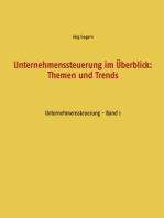 Unternehmenssteuerung im Überblick: Themen und Trends: Unternehmenssteuerung - Band 1