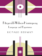 Fitzgerald-Wilson-Hemingway: Language and Experience