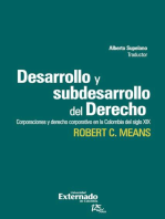 Desarrollo y subdesarrollo del derecho