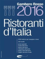 Ristoranti d'Italia 2016