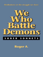 We Who Battle Demons: Sober Sonnets