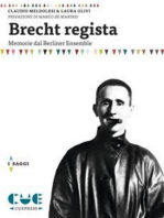 Brecht regista: Memorie dal Berliner Ensemble