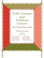 Folk Groups And Folklore Genres: An Introduction