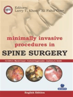 Minimally Invasive Procedures in Spine Surgery