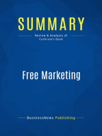 Free Marketing (Review and Analysis of Cockrum's Book)