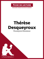 Thérèse Desqueyroux de François Mauriac (Fiche de lecture): Analyse complète et résumé détaillé de l'oeuvre