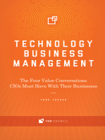 Technology Business Management: The Four Value Conversations Cios Must Have With Their Businesses