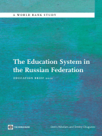 The Education System in the Russian Federation: Education Brief 2012