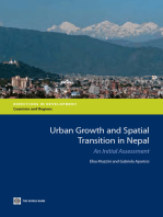 Urban Growth and Spatial Transition in Nepal: An Initial Assessment