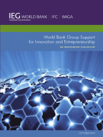 World Bank Group Support for Innovation and Entrepreneurship: An Independent Evaluation