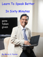 Learn To Speak Better In Sixty Minutes