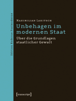 Unbehagen im modernen Staat: Über die Grundlagen staatlicher Gewalt