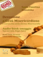 Devozione a Gesù Misericordioso - Coroncina della Divina Misericordia: (Ebook con Audio-libro della preghiera in omaggio). Voce narrante di Beppe Amico