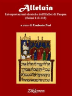 Alleluia: Interpretazioni ebraiche dell'Hallel di Pasqua (Salmi 113-118)