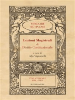 Lezioni Magistrali di Diritto Costituzionale I: Volume I